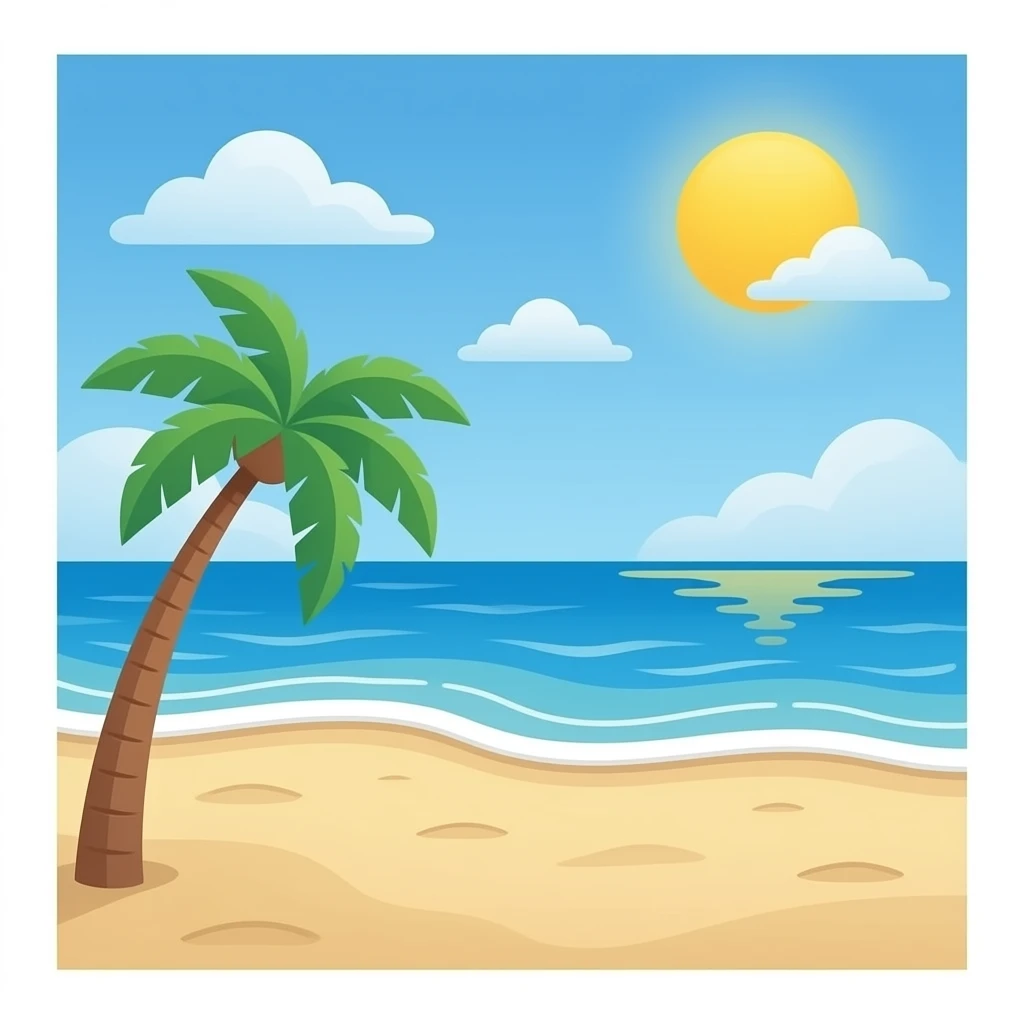 BEACH SAND emoji