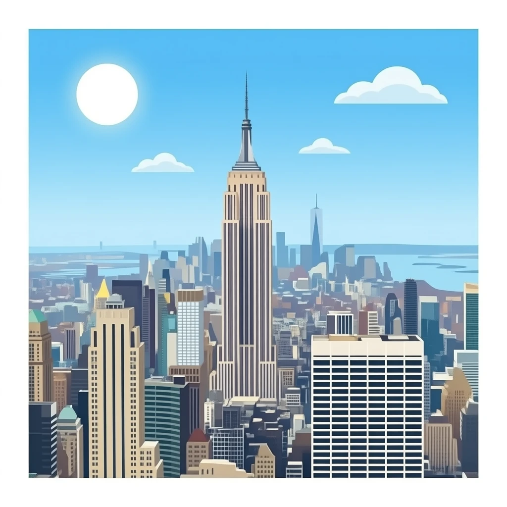 Empire state building emoji
