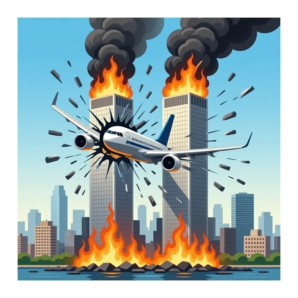 twin towers incident emoji