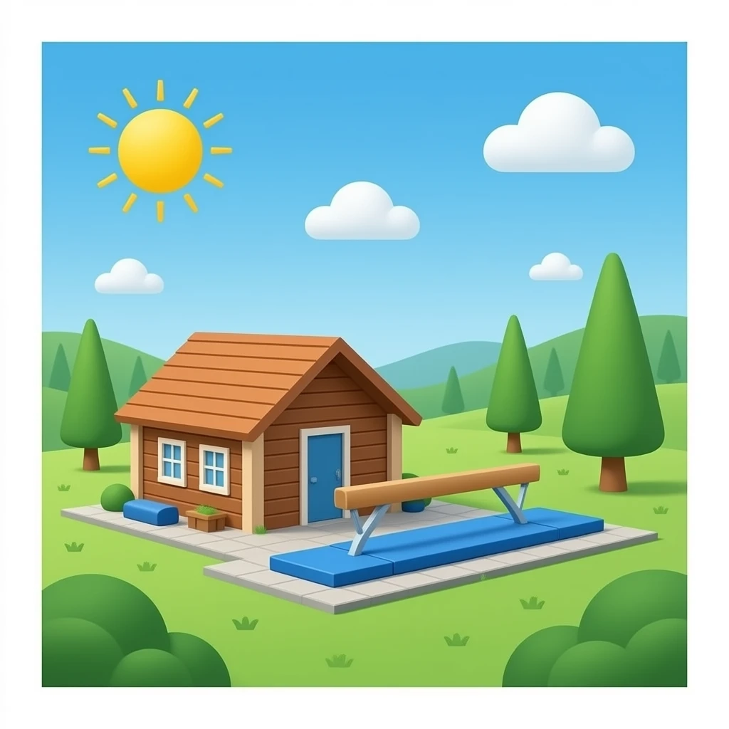 Cabana gamnasticka emoji