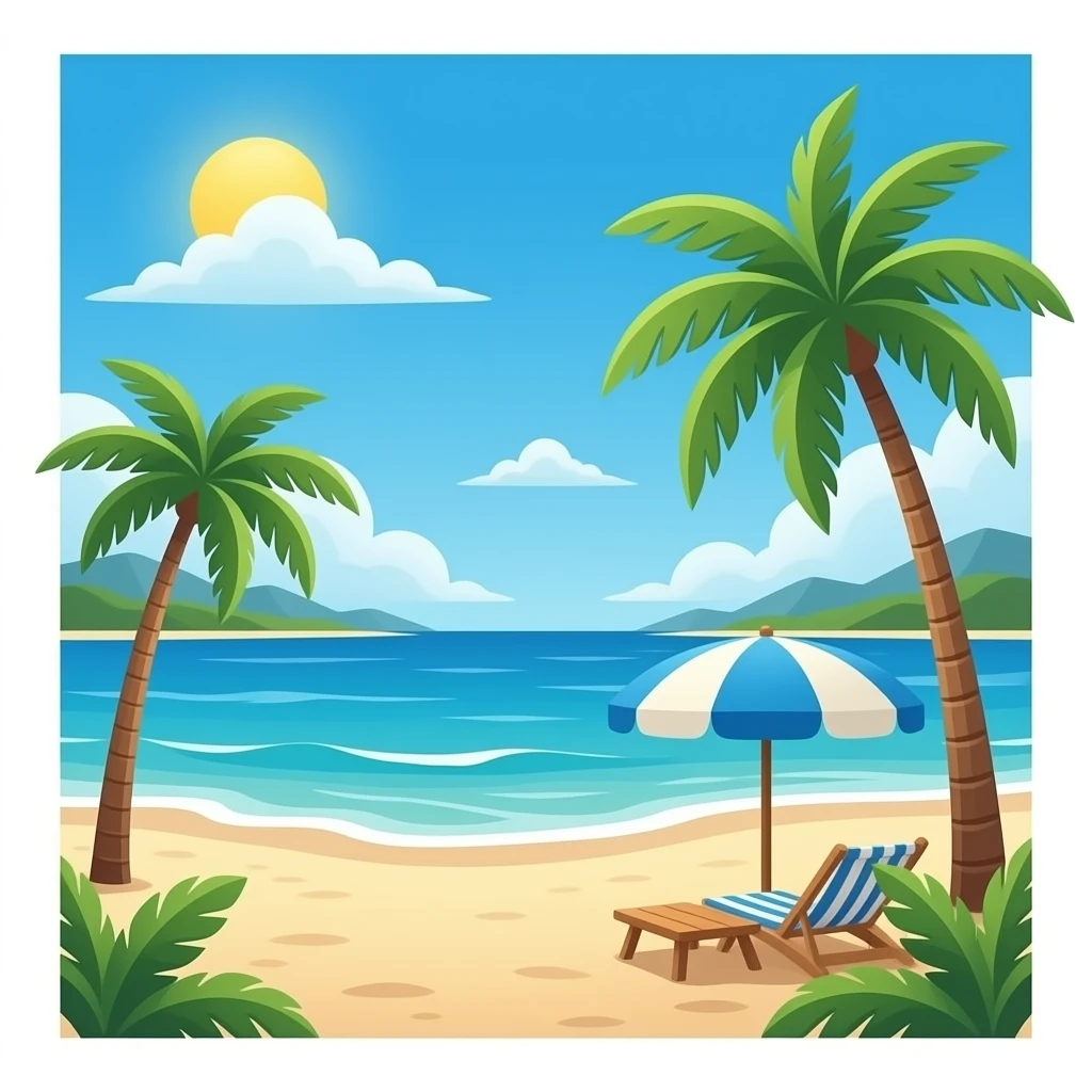beach emoji