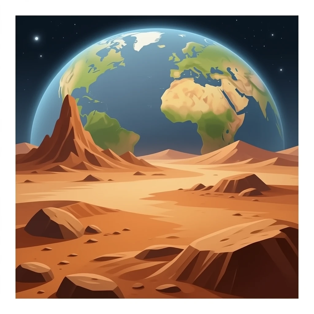planet mars emoji