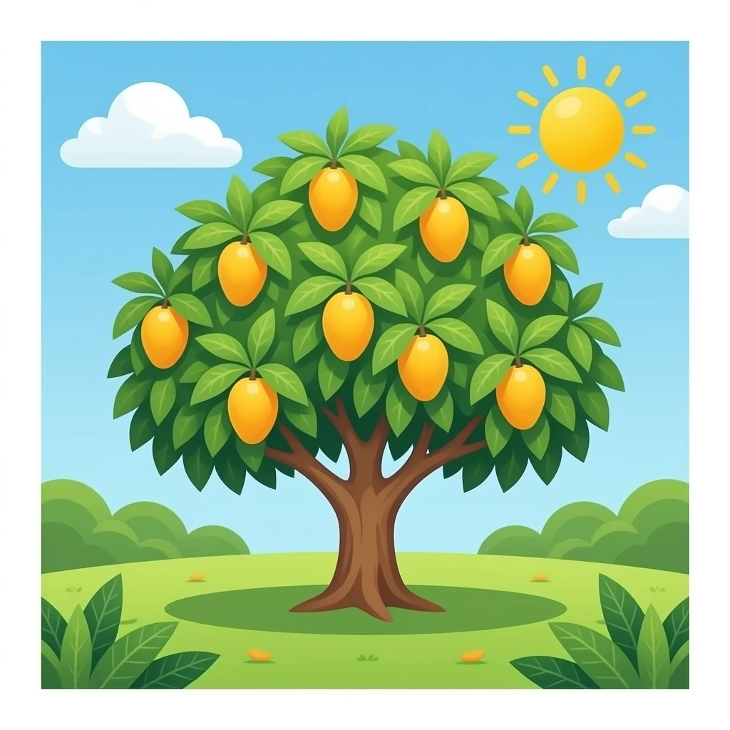 mango tree emoji