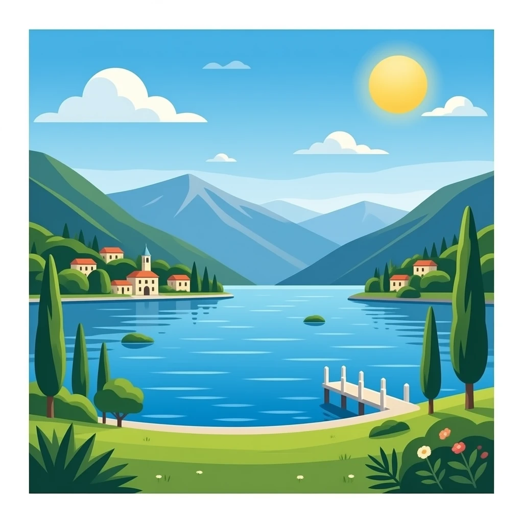 Lake como emoji