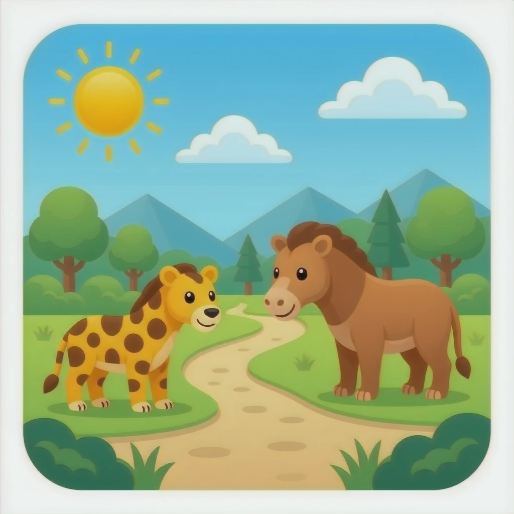 Zoo in Google Noto Color emoji