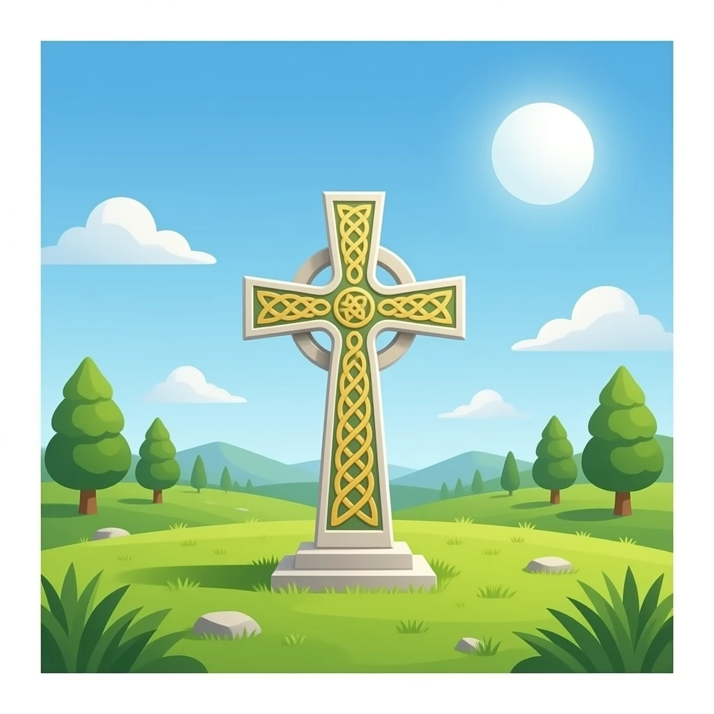 Celtic cross emoji