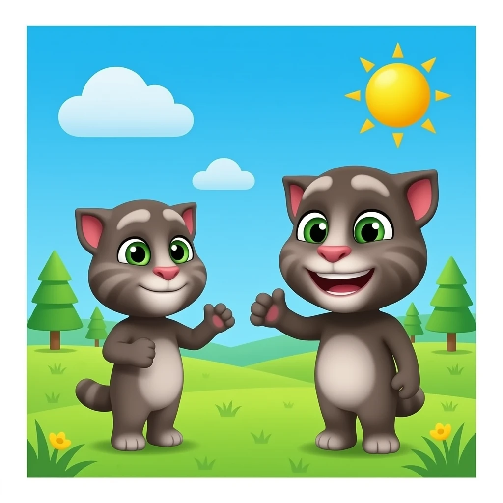 Talking TOMکارگاه emoji