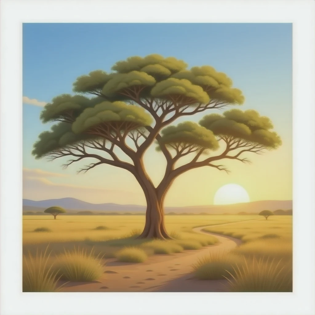 Savannah Tree emoji