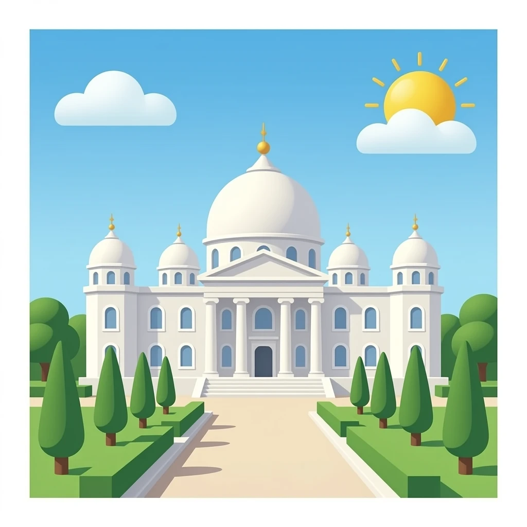white palace emoji