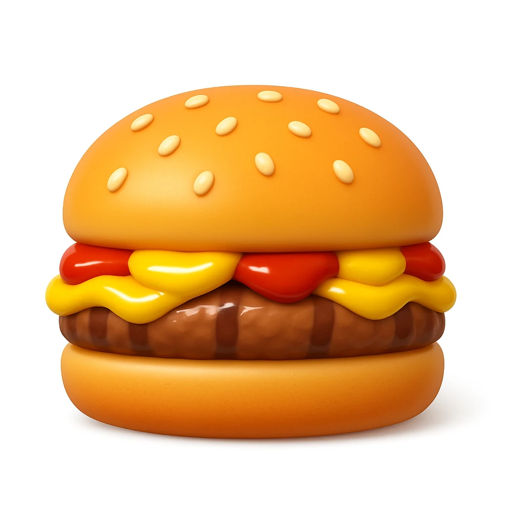 Convert the uploaded image into a 3D Apple-style emoji — preserve the key shapes, colors, and overall composition of the original image. Simplify the forms into clean, rounded cartoon-style elements while keeping the subject recognizable. Apply glossy textures, soft lighting, smooth shading, and render everything in Apple emoji style on a clean white background emoji