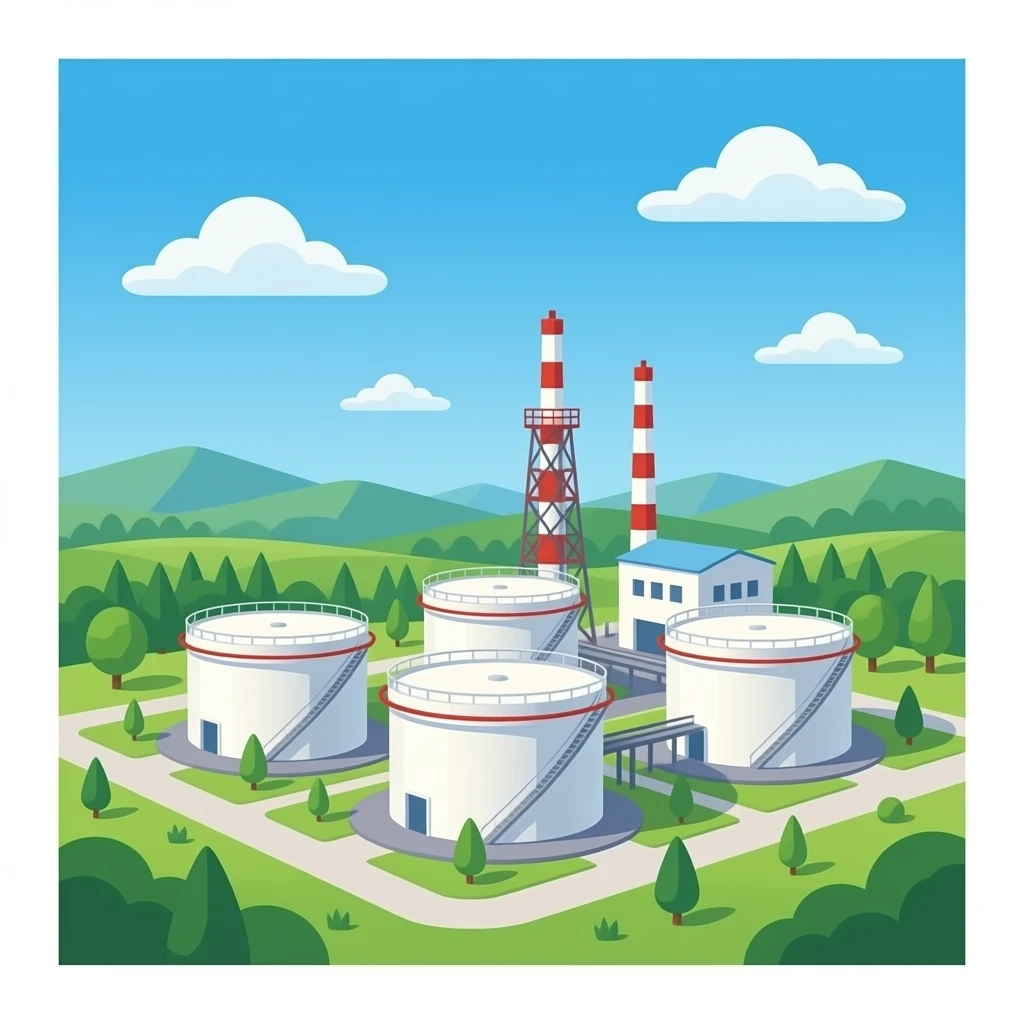 Oil storage facility emoji