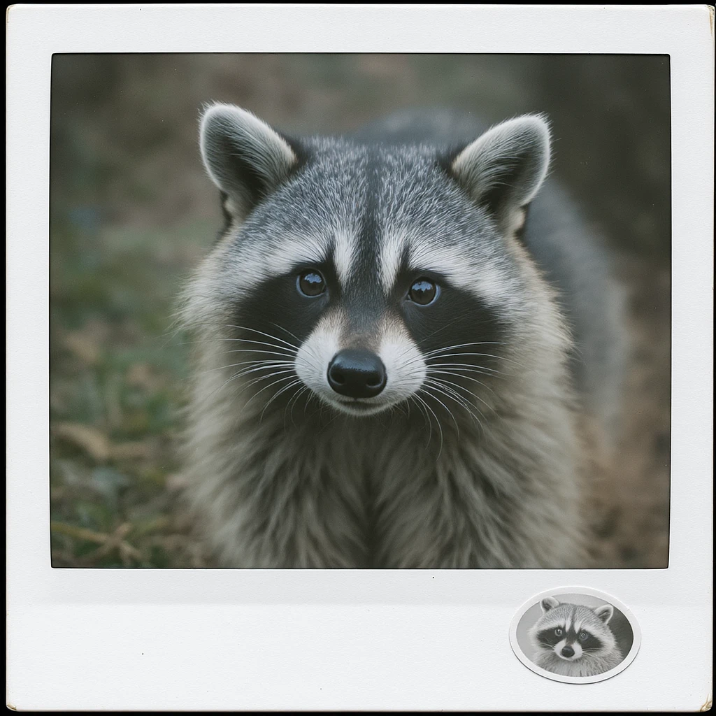 raccoon sticker emoji