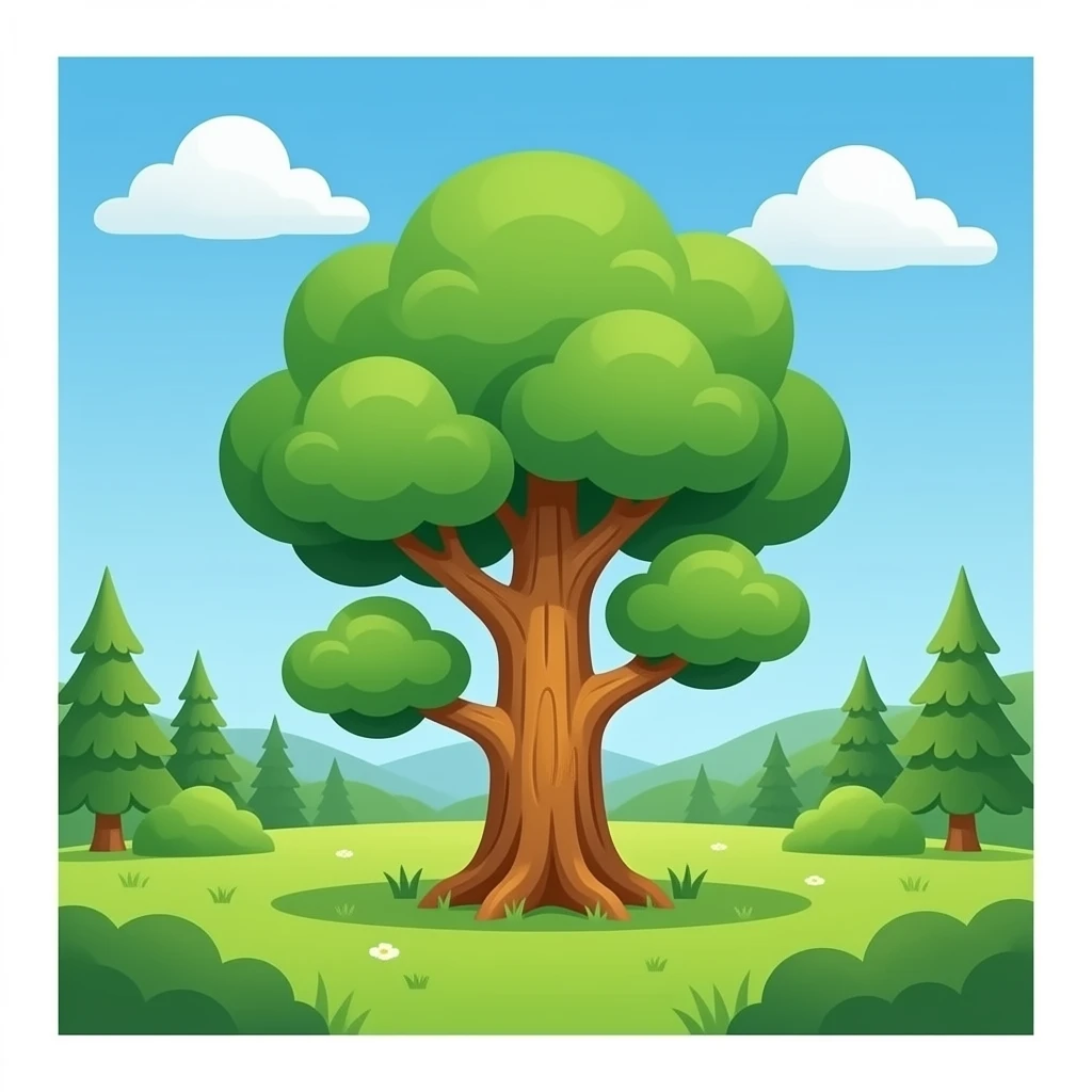 درخت سرو emoji