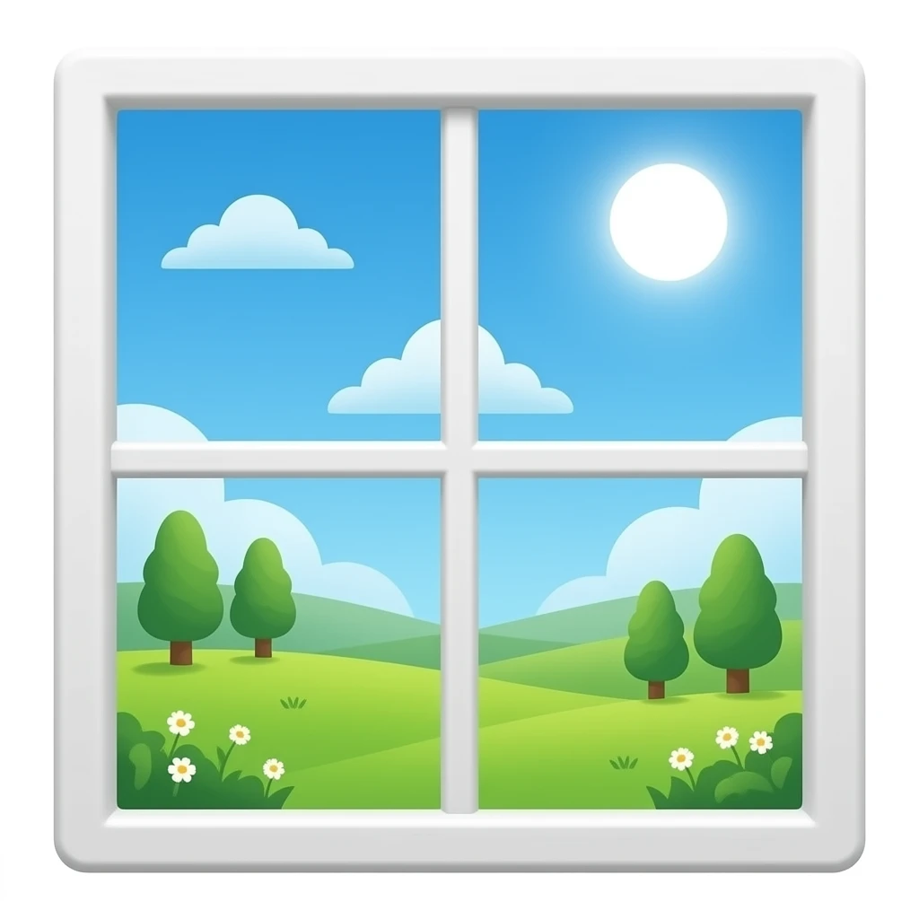 Cross mark Window cleaning emoji