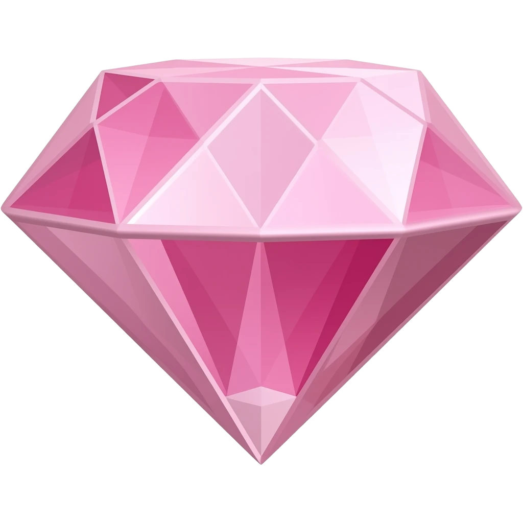 pink diamond emoji