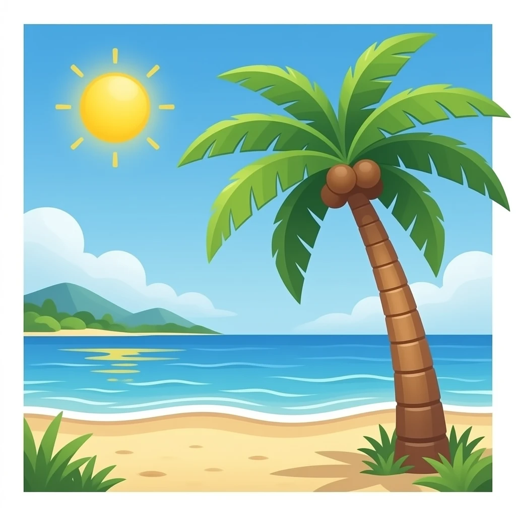 🏖️ emoji