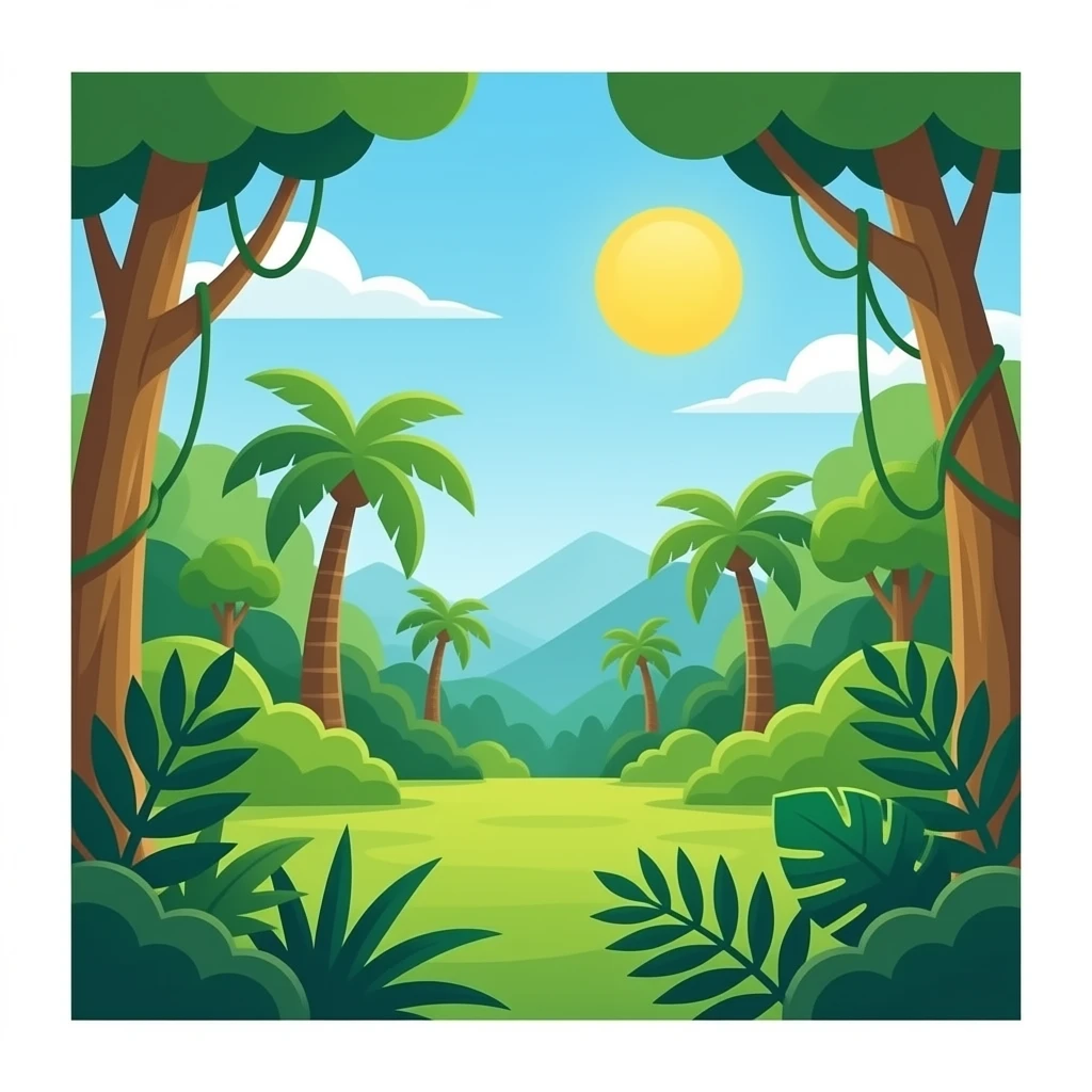 jungle emoji