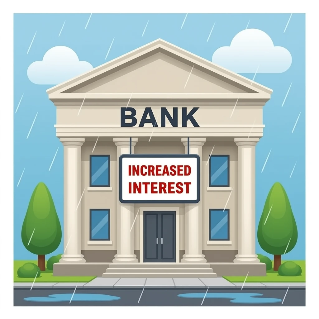 central banks increased interest rates emoji
