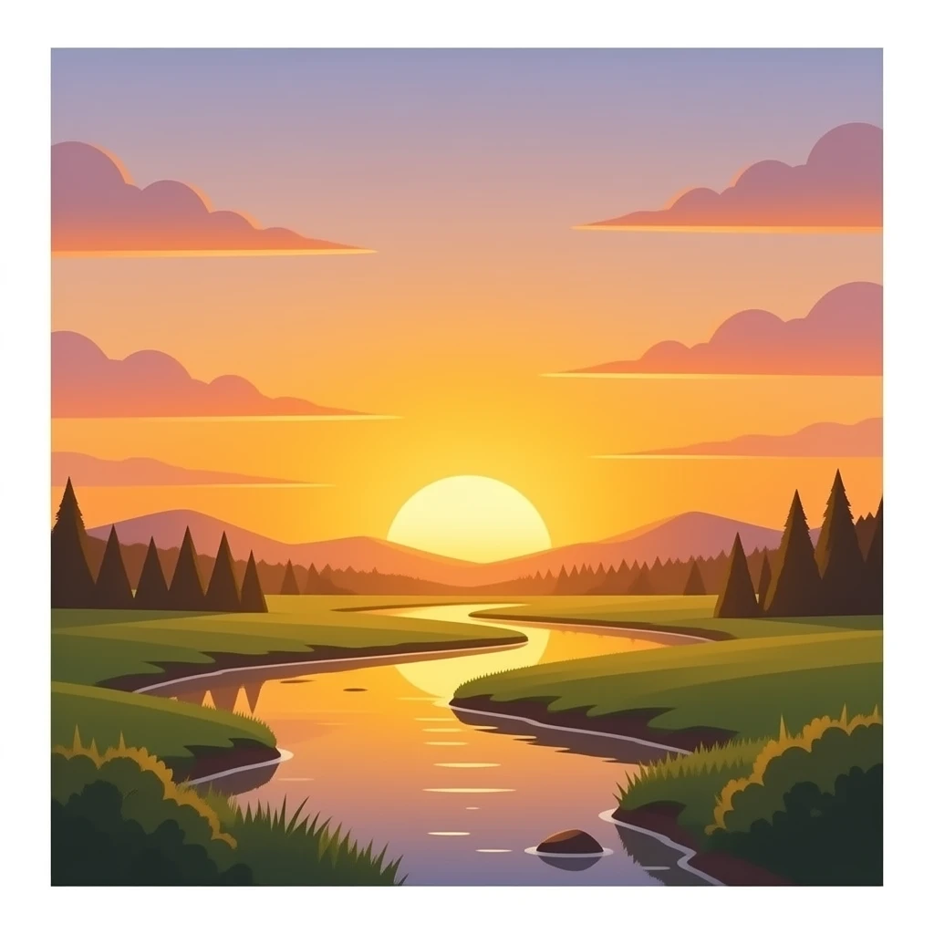 sunset emoji
