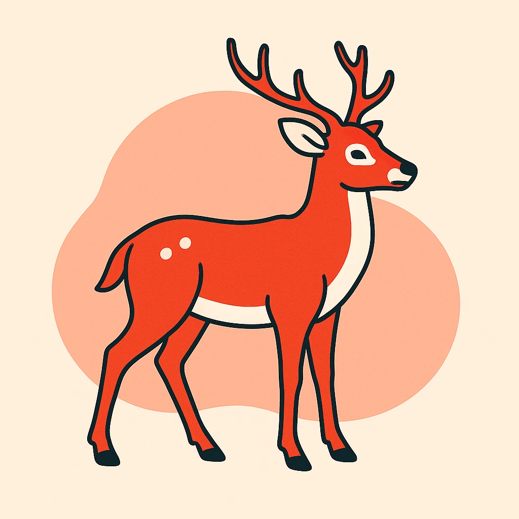 Deer emoji