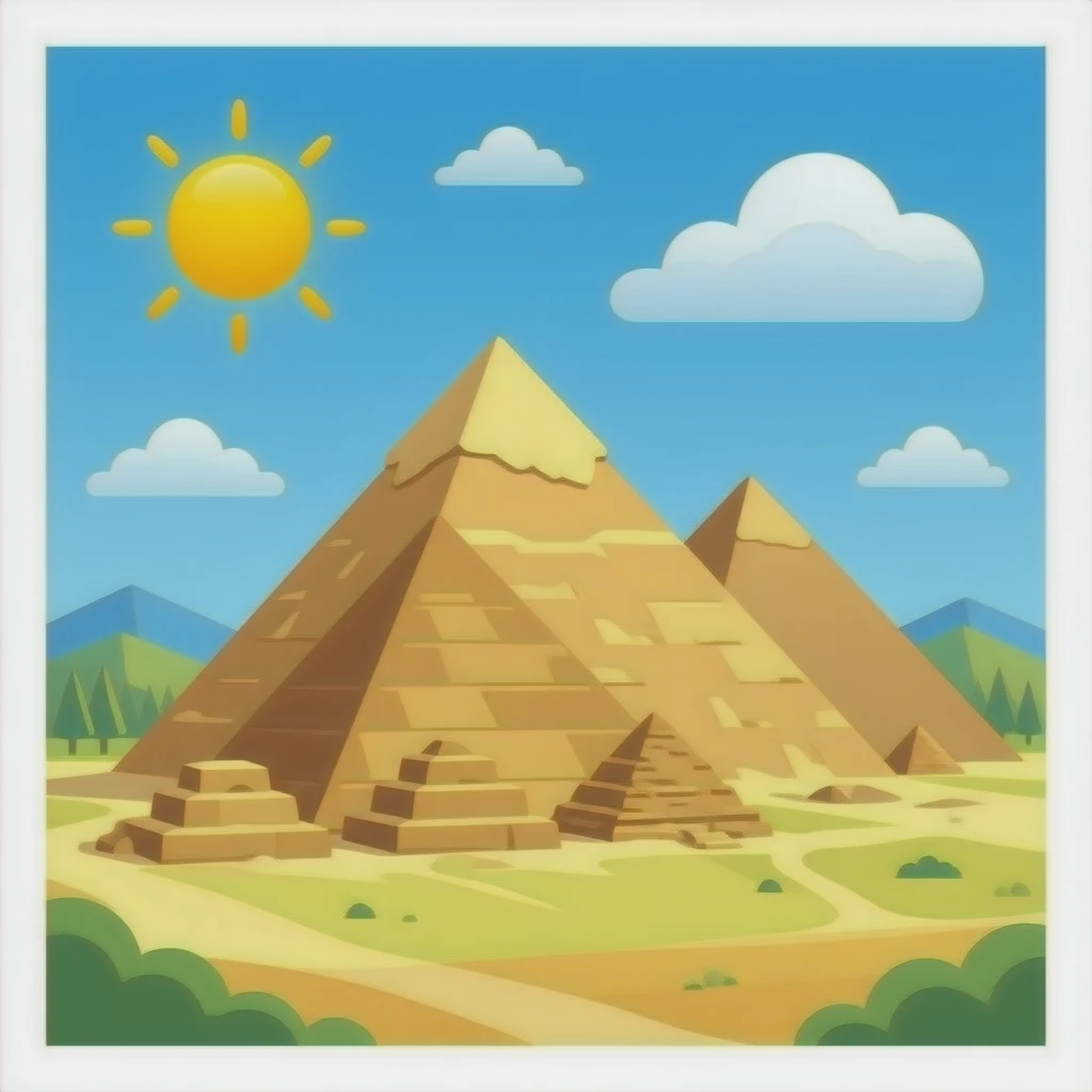Pyramid emoji
