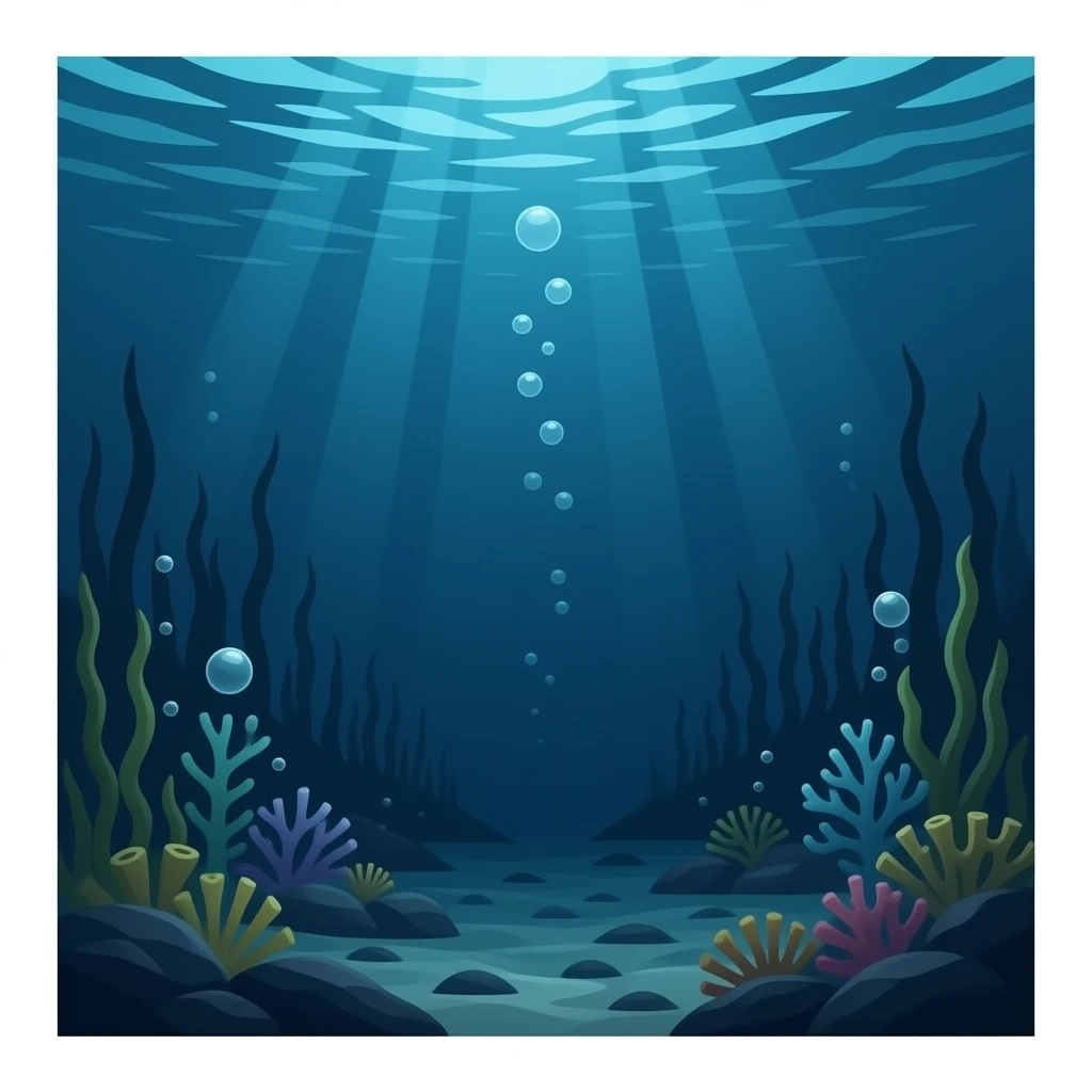darkest depths of the ocean emoji