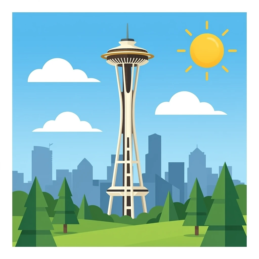 Space Needle emoji
