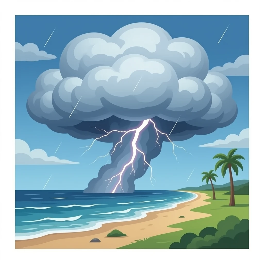hurricane emoji
