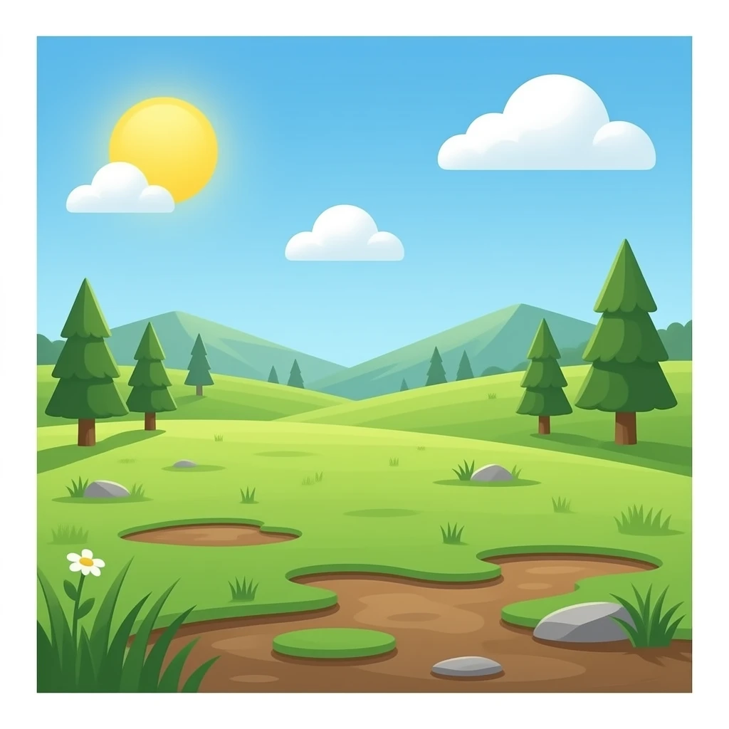 dir and grass ground emoji