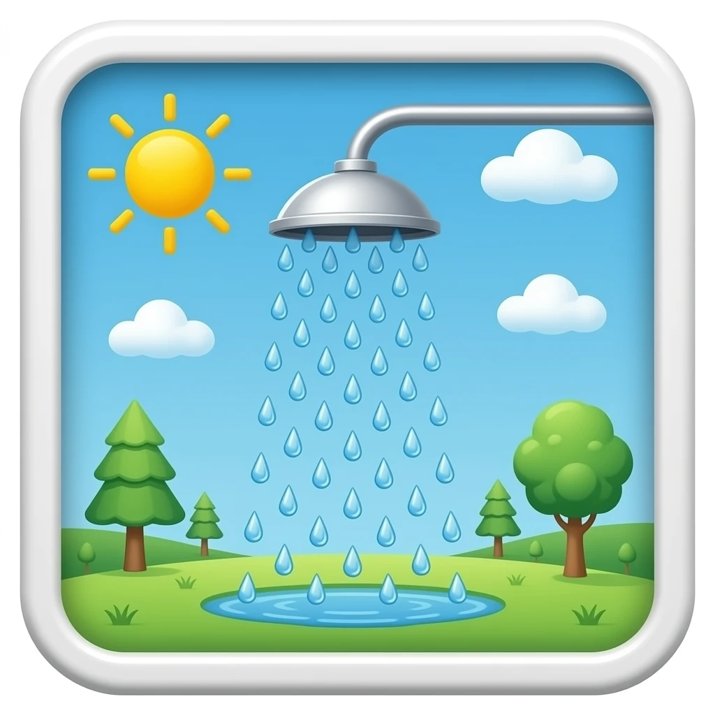 Shower emoji