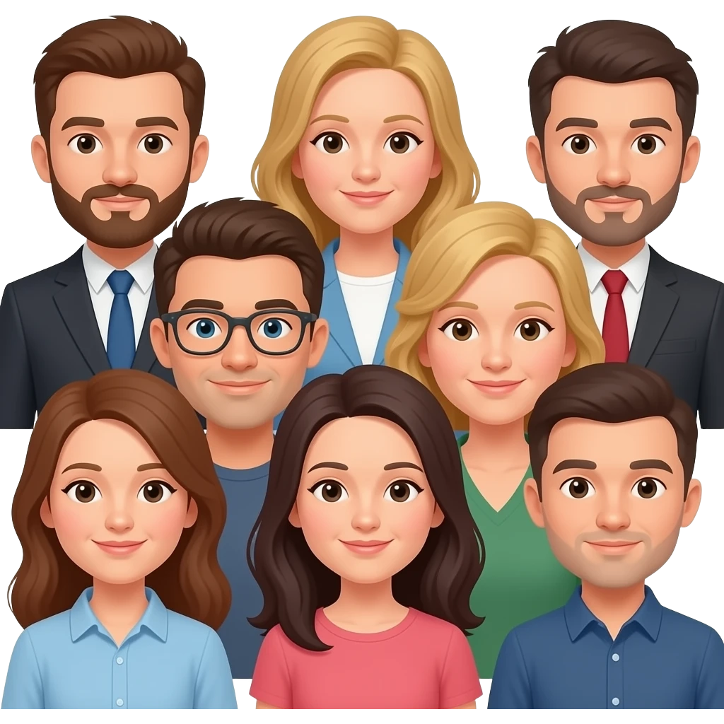 multidão emoji