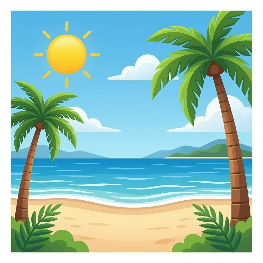 beach emoji
