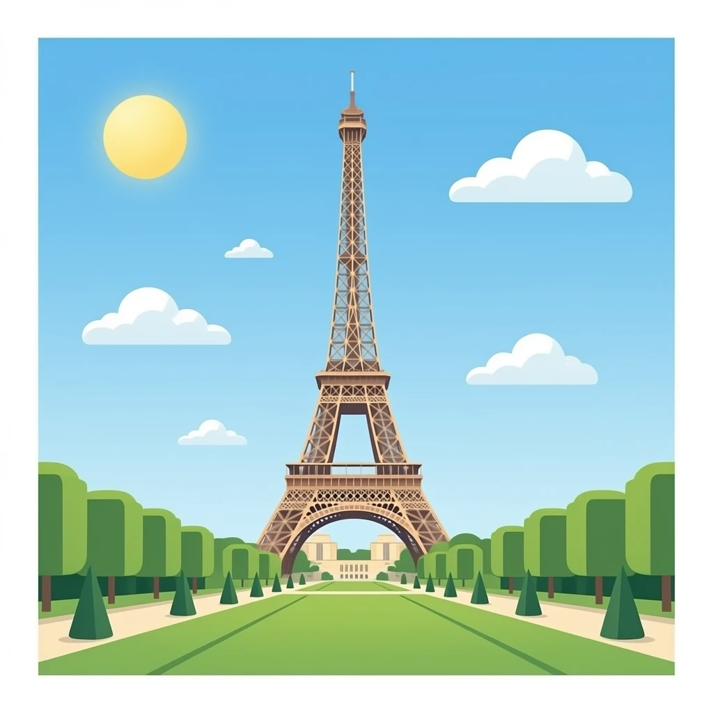 eiffel tower emoji