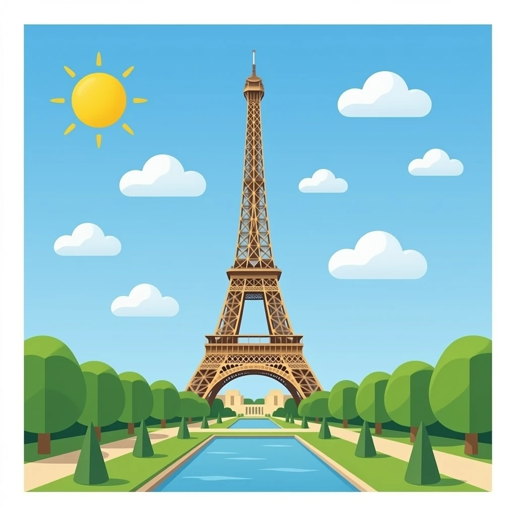 eiffel tower emoji