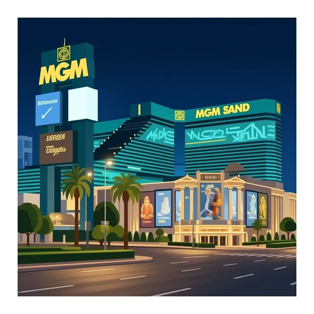 Las Vegas MGM grand emoji