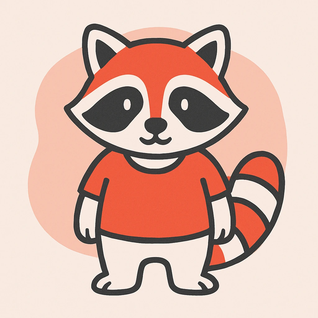 Raccoon emoji