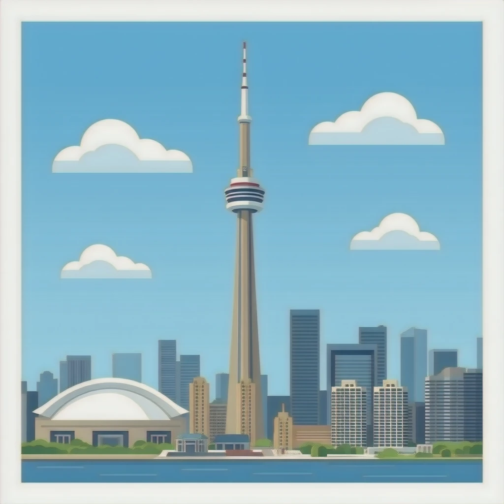 CN tower full emoji