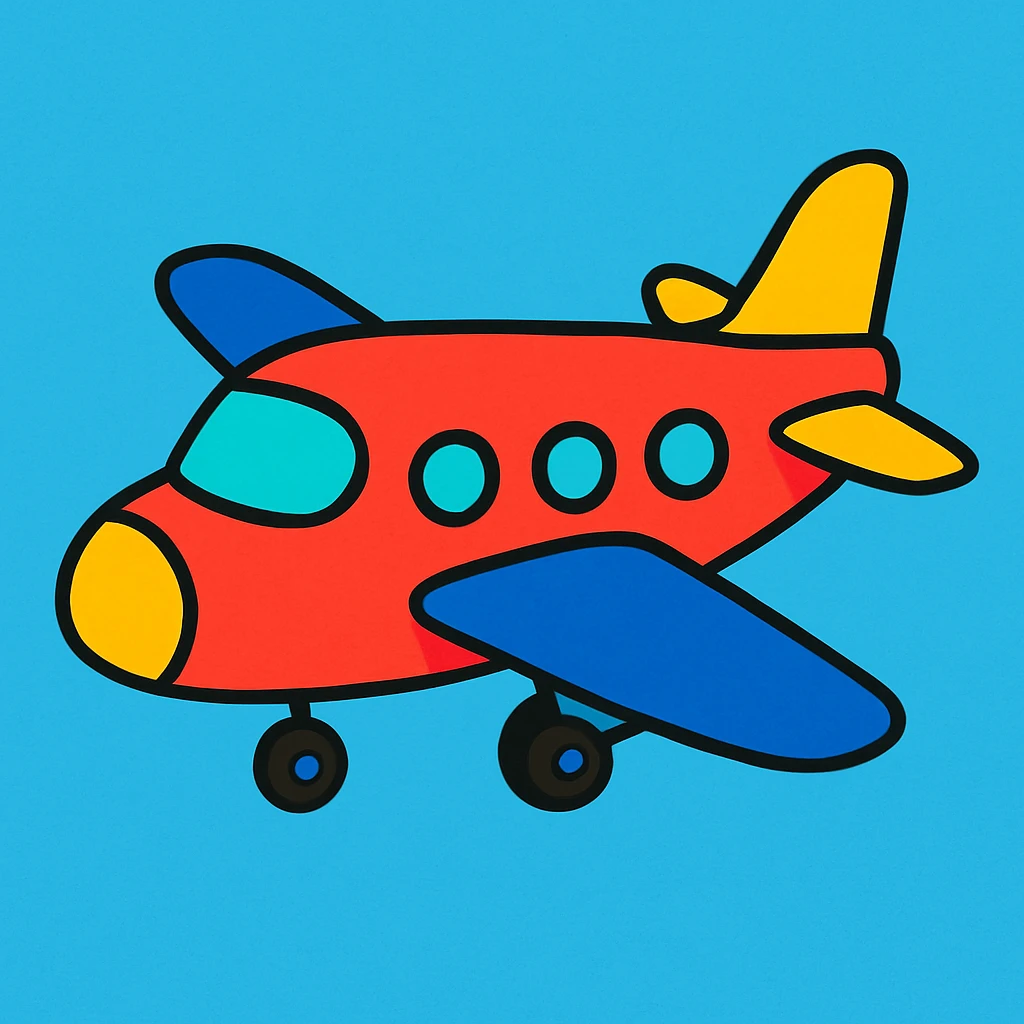 a plane emoji