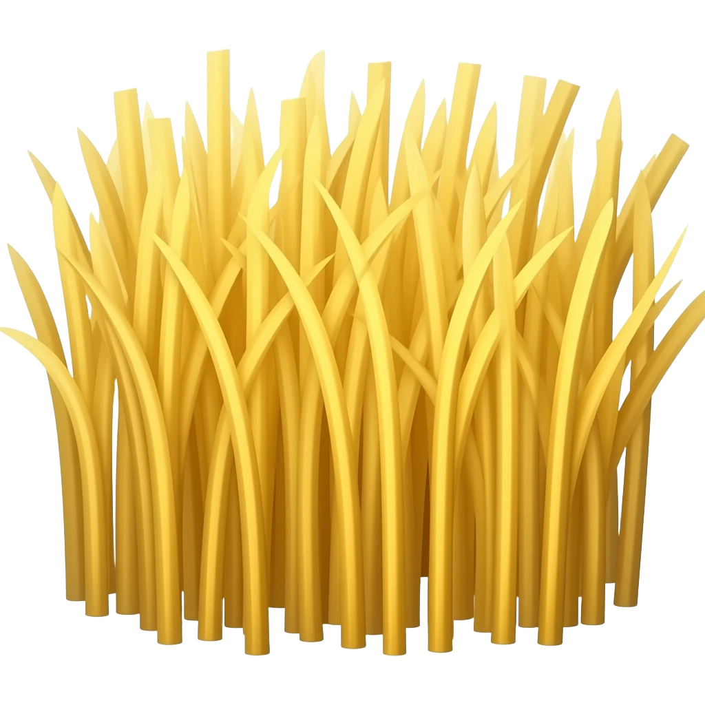 Straw emoji