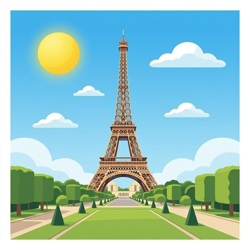 eiffel emoji
