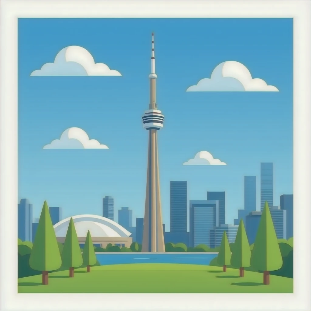 Cn tower emoji