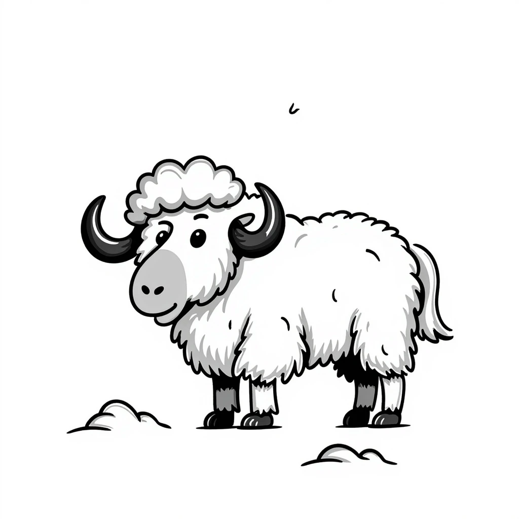 Muskox emoji