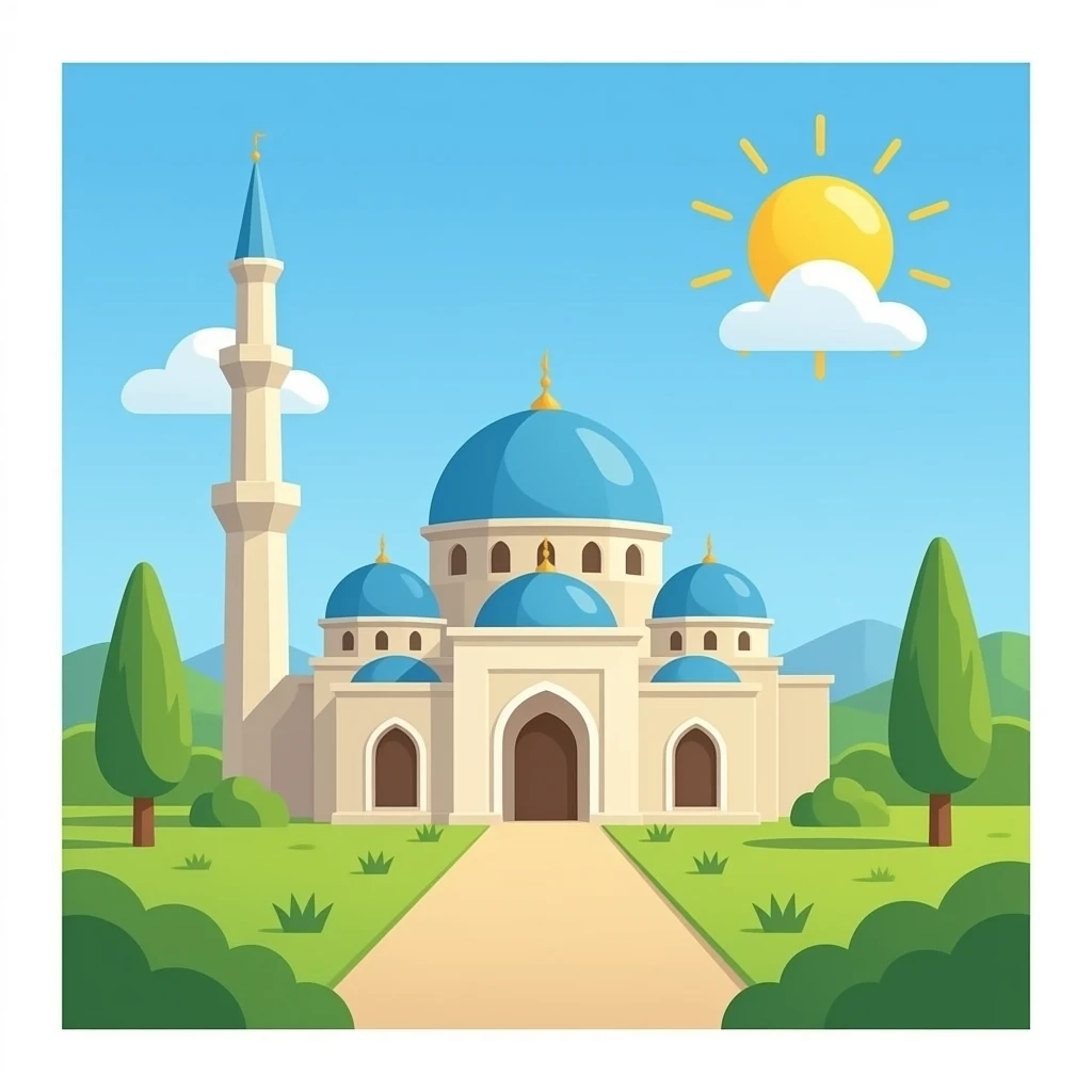 رحلة ظل مسجد emoji