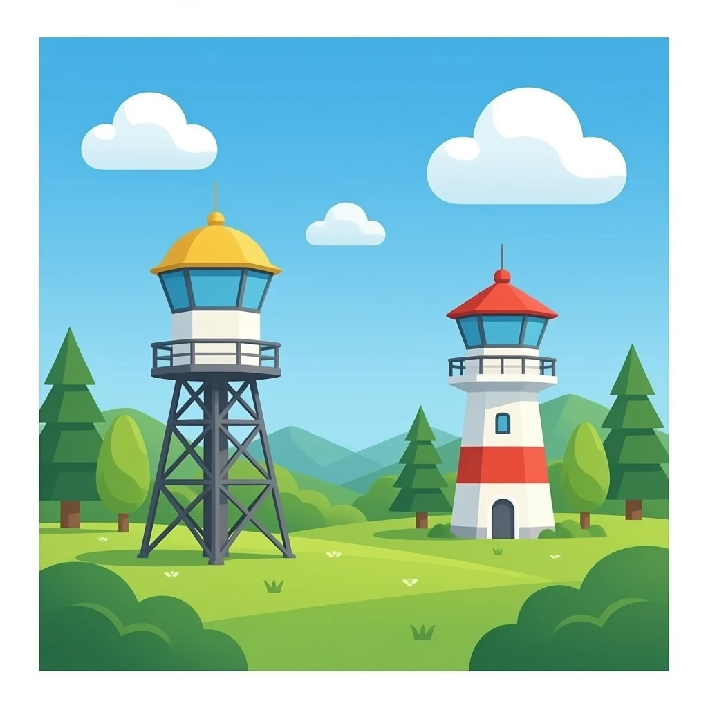 Observation Towers emoji