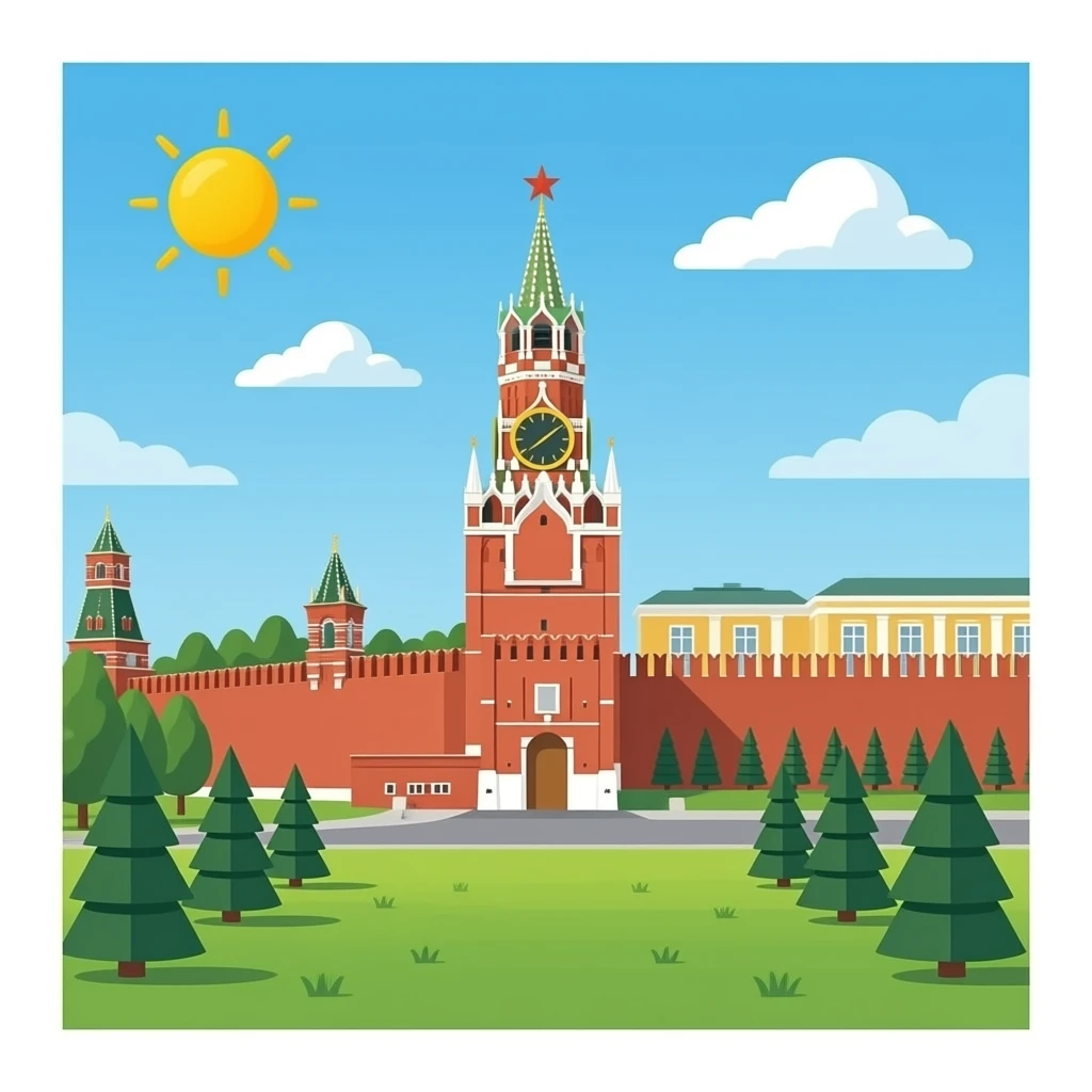 Red Square emoji