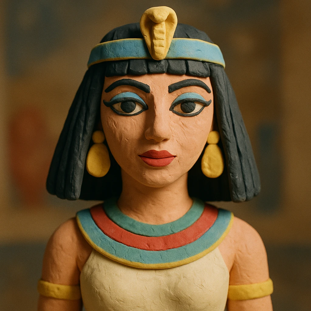 Cleopatra, front view emoji