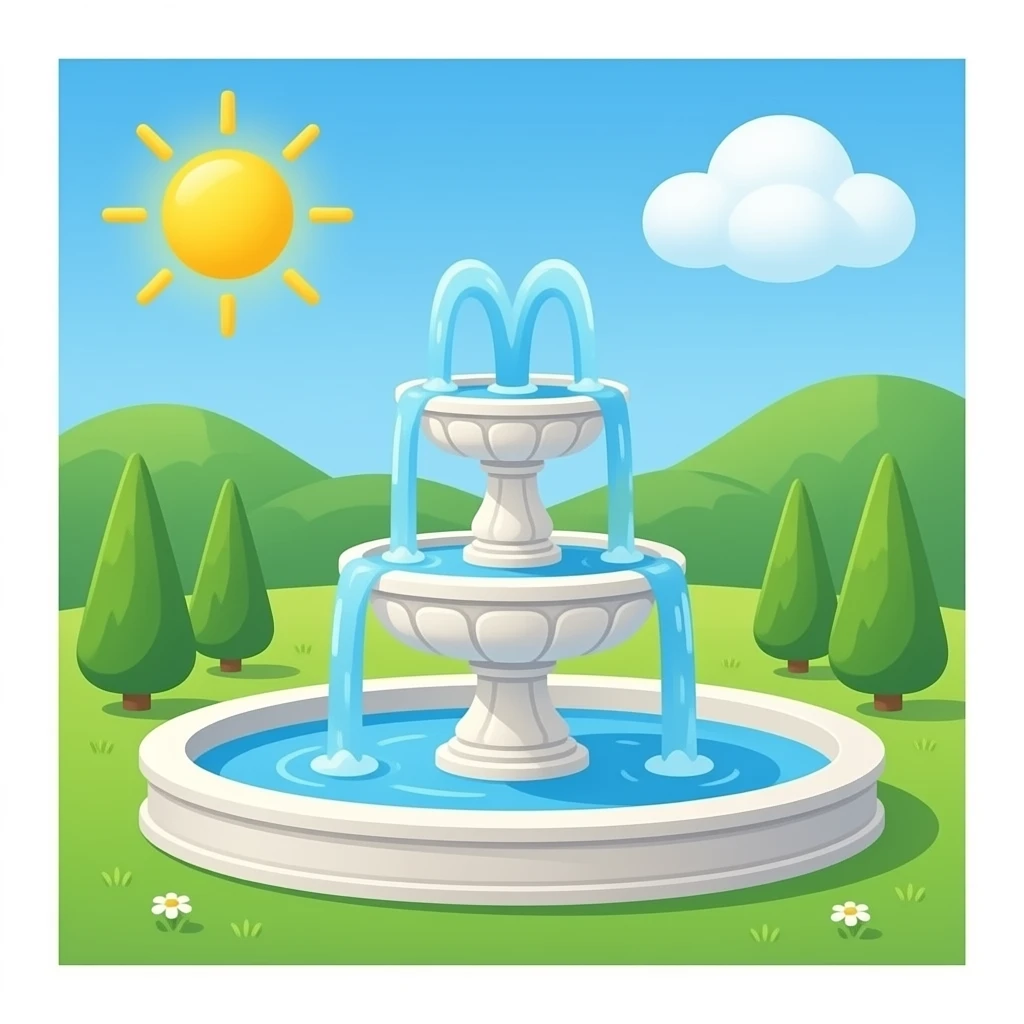 fountain emoji