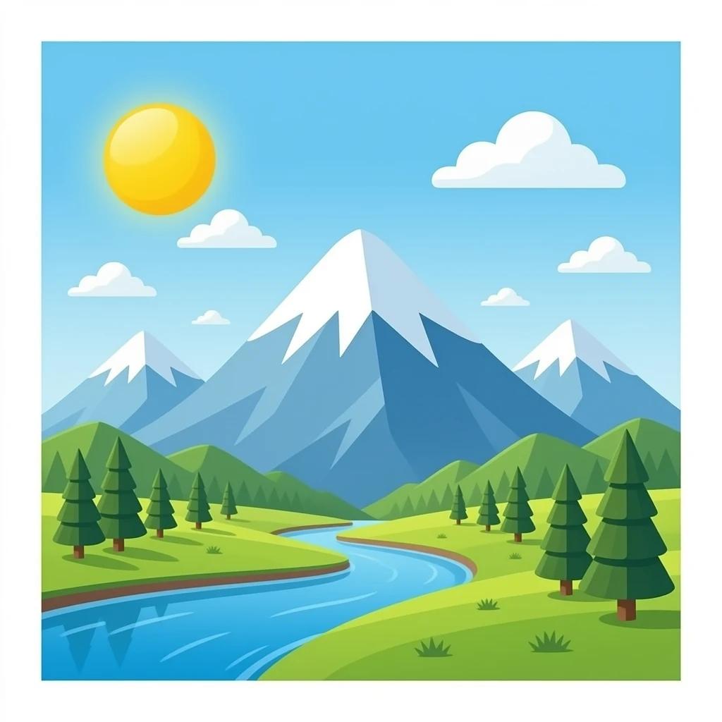 montaña emoji