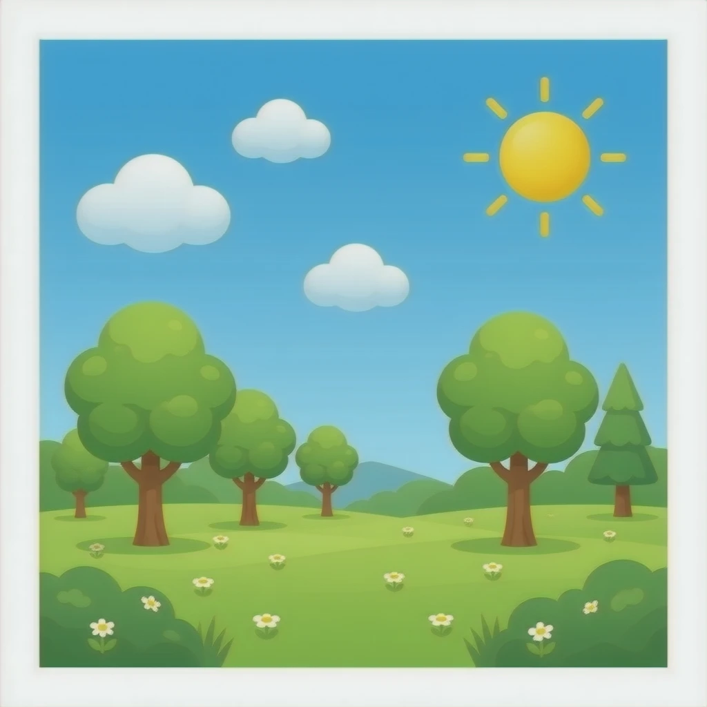 Árvores emoji