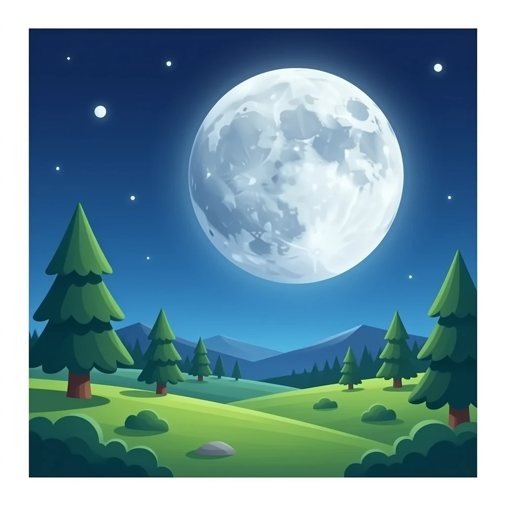 Moon emoji